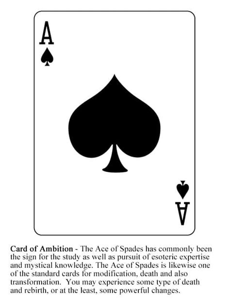 ace of spades meaning|Ace of Spades Meaning in Card Games and Culture